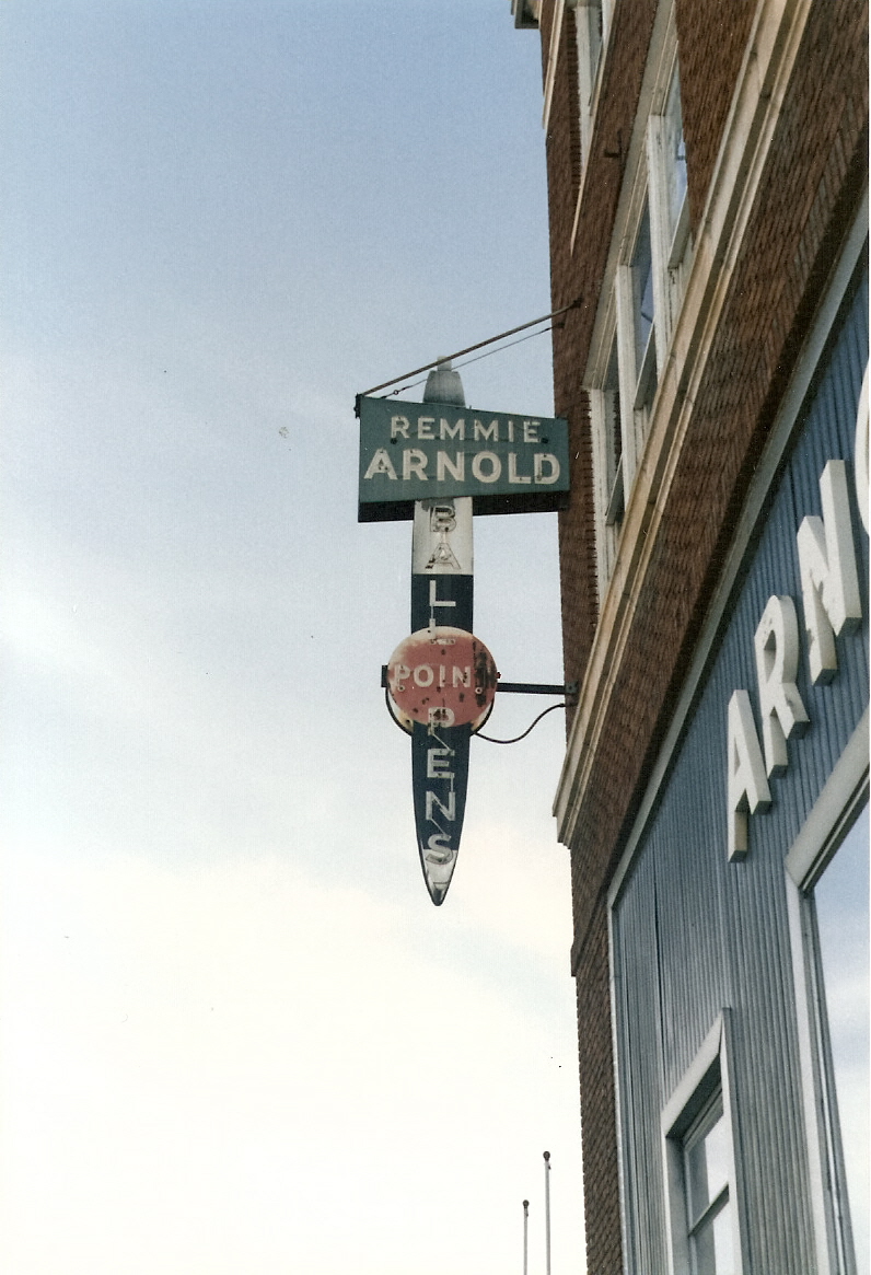 Remmie Arnold Pen Company Sign, Petersburg, Virginia