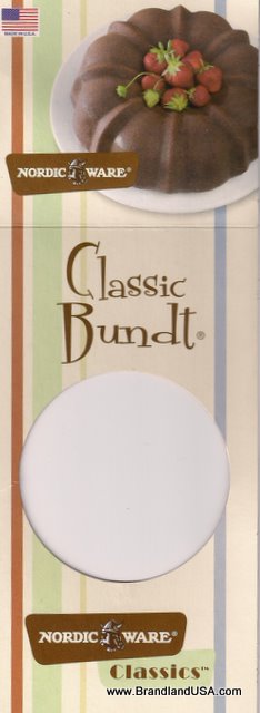 Bundt Label from Nordic Ware