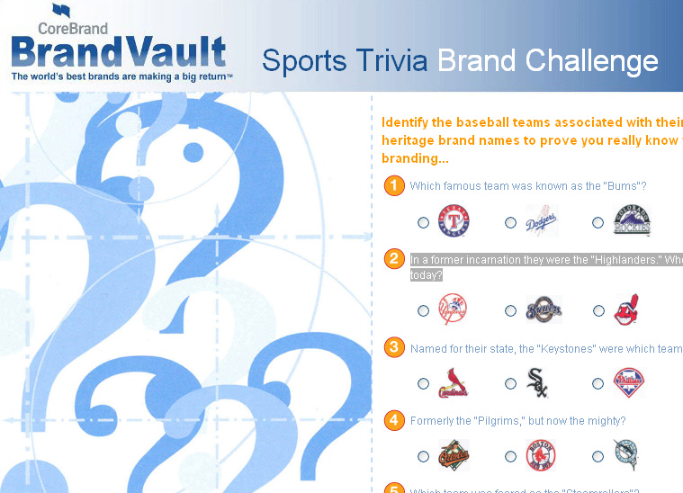 Baseball Trivia Challenge