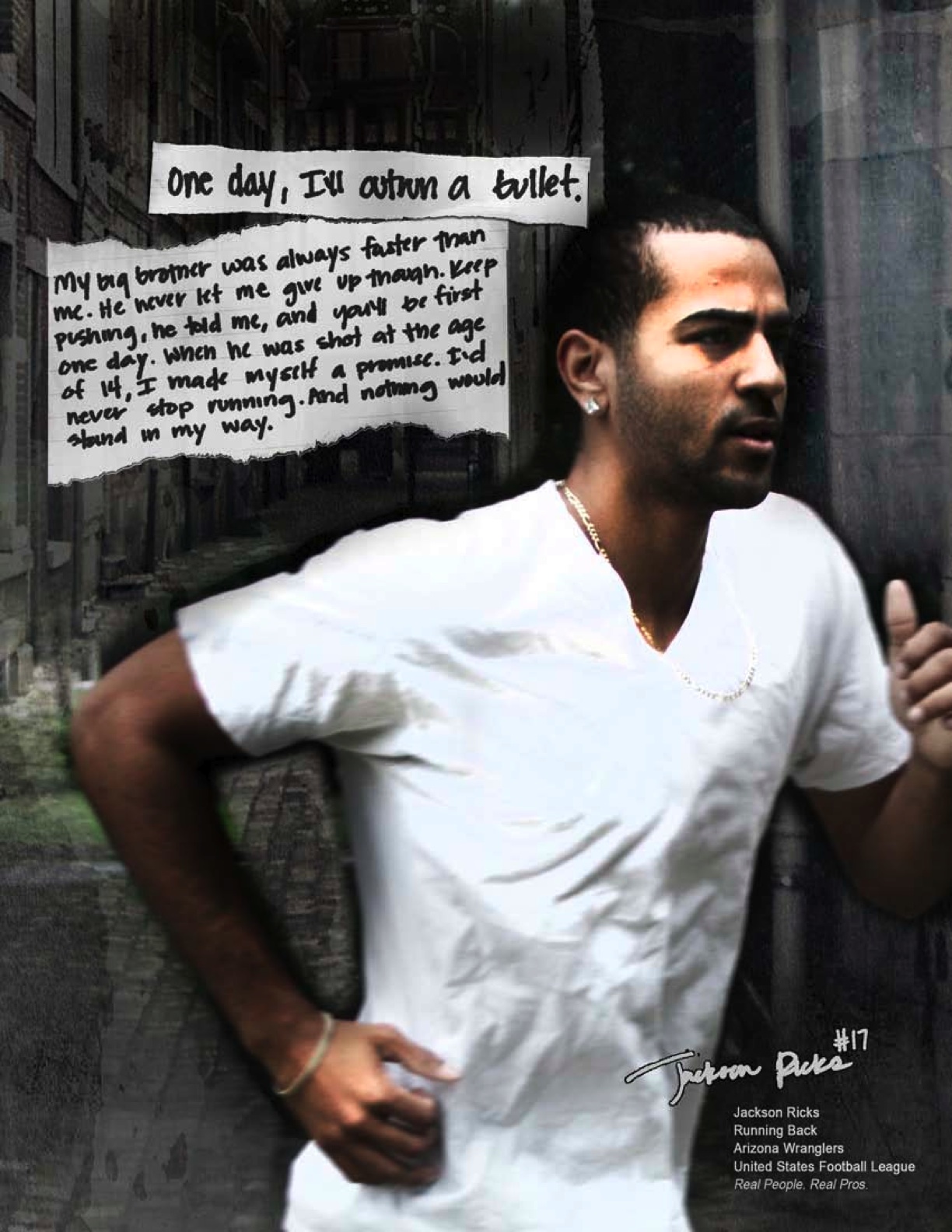 USFL advertisement 2009 Phoenix project SCAD