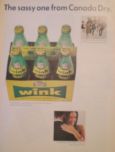 Wink, a grapefruit soda by Canada Dry