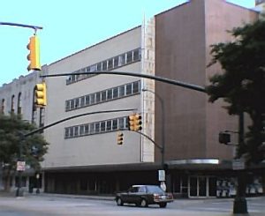 Woolworth store, closed, in downtown Richmond, Virginia.