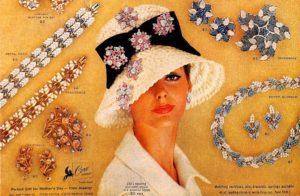 Coro costume jewelry advertisement