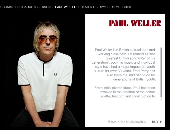 Paul Weller Wearing Fred Perry