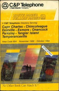 C&P Yellow pages EAstern shore