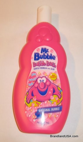 Mr. Bubble bottle