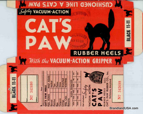 Cat’s Paw Packaging from USPTO