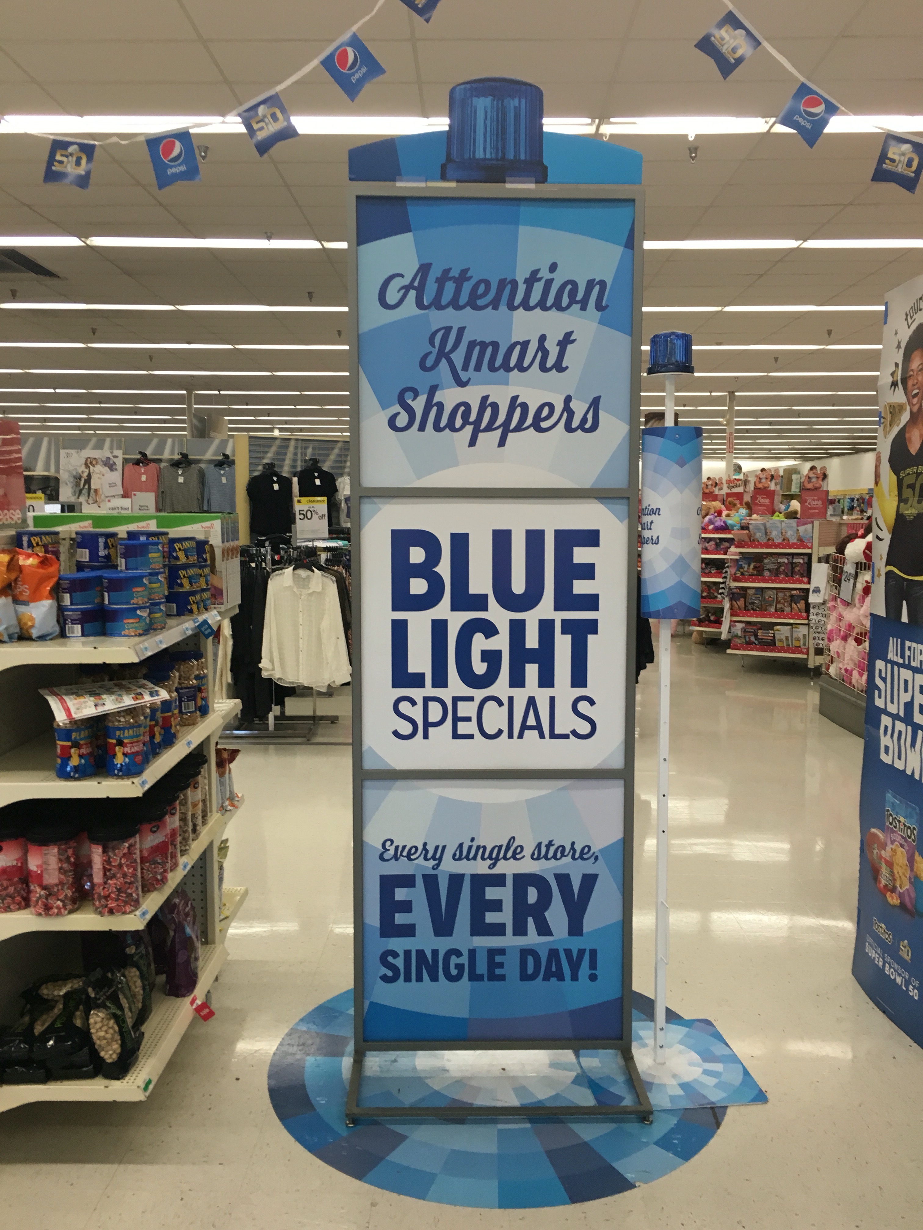 Kmart Tries Again With Blue Light