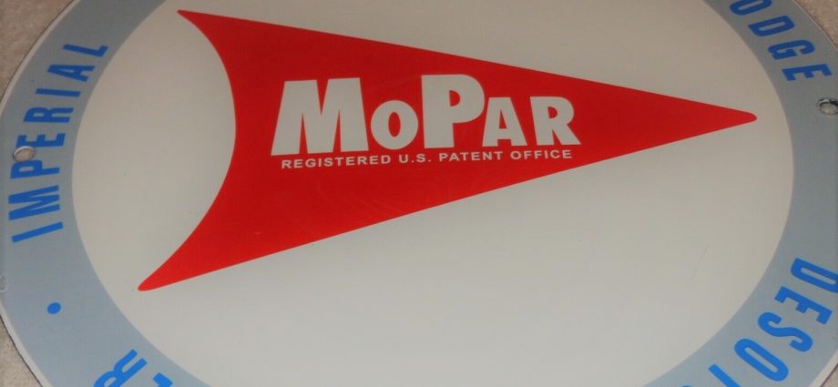 Mopar Sign