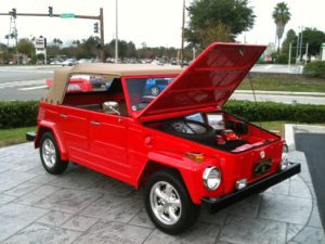 volkswagen thing orange