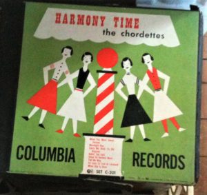 columbia records harmony time chordettes