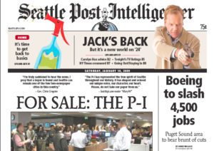 seattle post cover for sale