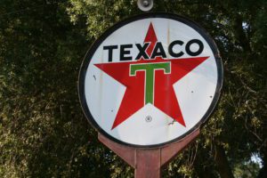 texaco vintage sign