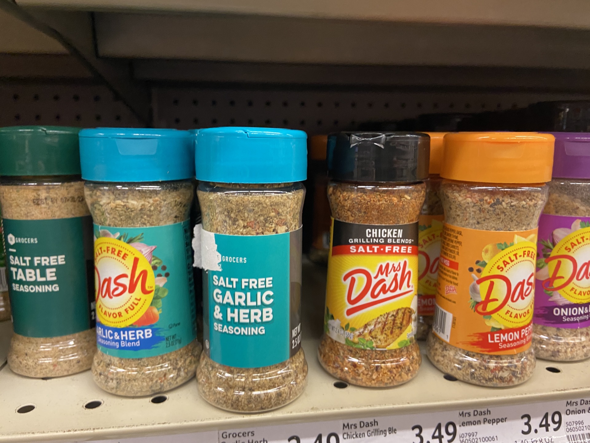 Mrs. Dash Seasoning Salt Free Variety Pack - 12 Bottles of