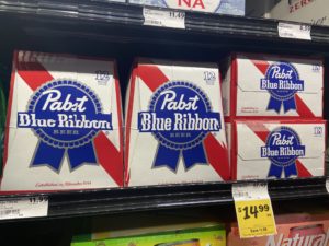 pabst blue ribbon
