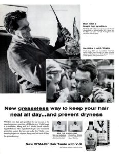 Helen of Troy Sells Brut, Vitalis to Zest Owner HRB Brands vitalis tonic 1958