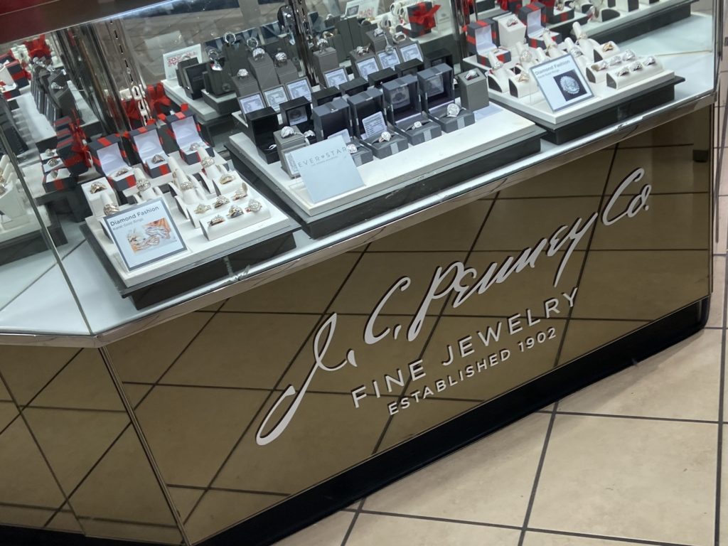 JCPenney jewelry counter Port Charlotte