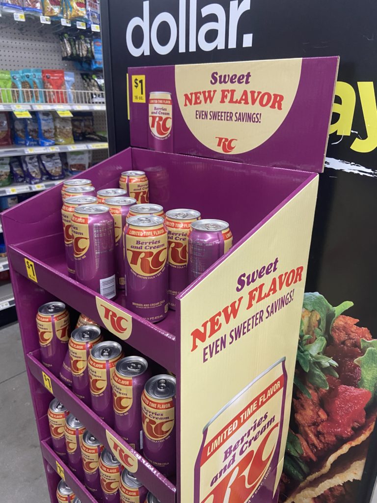 RC Tries Dollar Berry Brand Extension BrandlandUSA