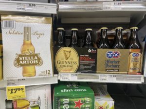 guinness stella heineken hacker beer