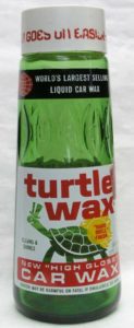 Turtle Wax classic bottle
